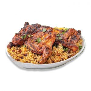 Chicken Charcoal Biryani Plate