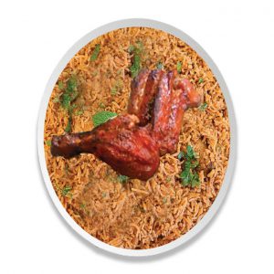 Chicken Pulao Plate
