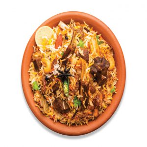 Mutton Biryani Plate